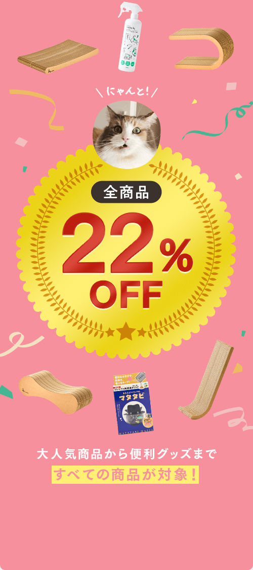 全商品22%OFF