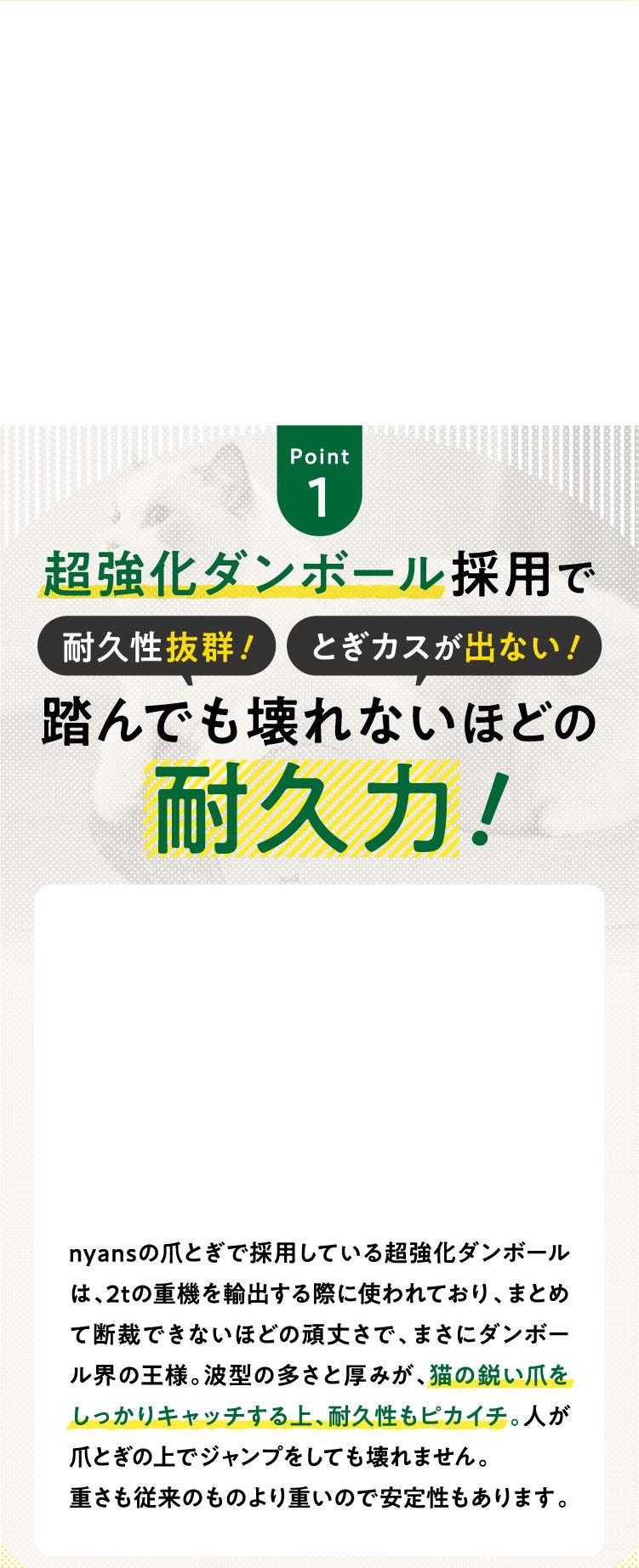 強化ダンボールだから